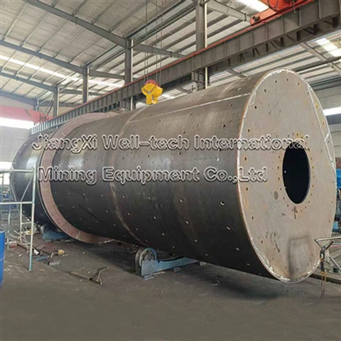 Obrada 4seta 2,7 m promjera bubnja teških pilinga Trommel za pranje ljepljive...